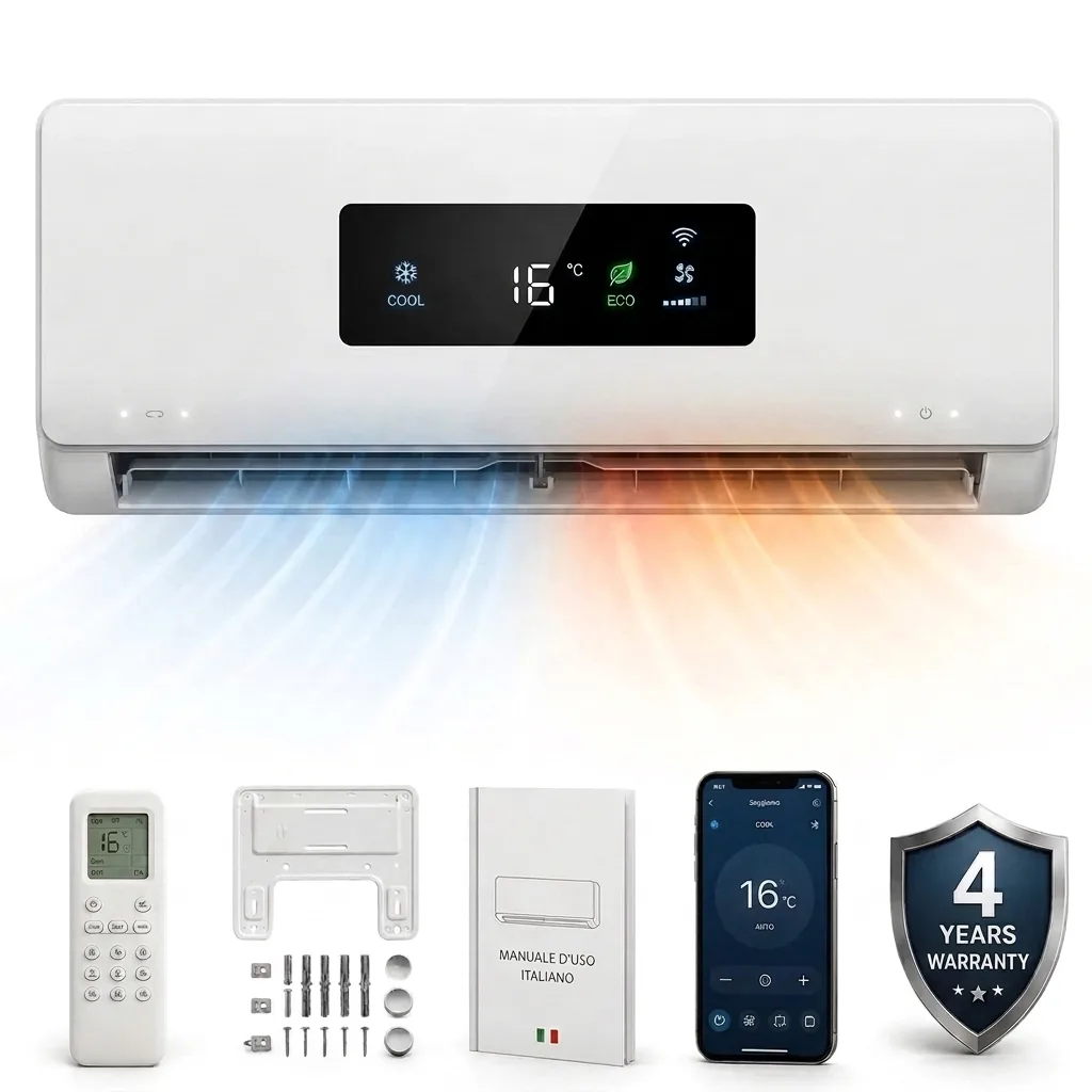 AeroVita 4 4 en 1 - climatizador de pared sin unidad exterior